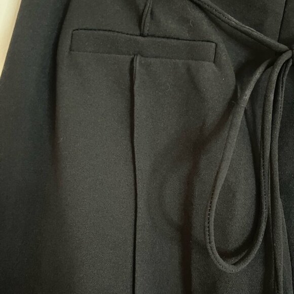 Princess Polly Black High-Waisted Wide-Leg Pants – Size US 8 (AU 12) - Picture 8 of 16